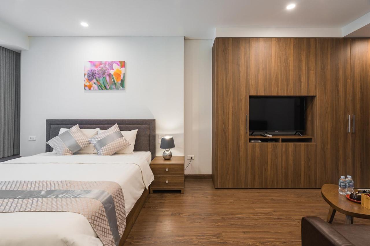 Narcissus Hotel & Apartment ハノイ市 エクステリア 写真