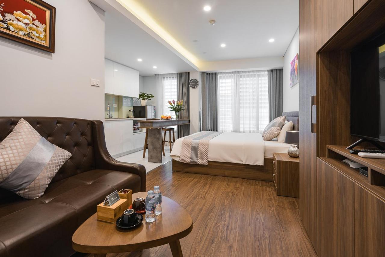 Narcissus Hotel & Apartment ハノイ市 エクステリア 写真