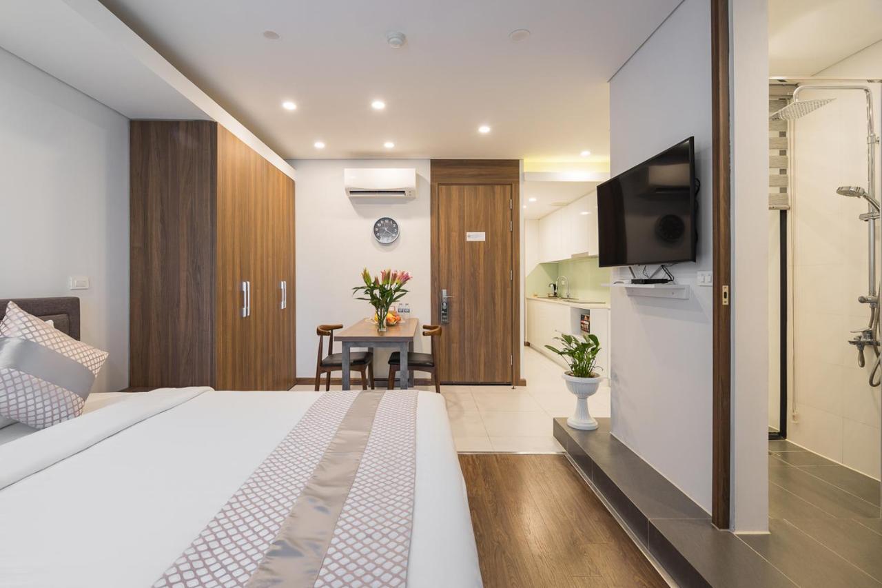 Narcissus Hotel & Apartment ハノイ市 エクステリア 写真