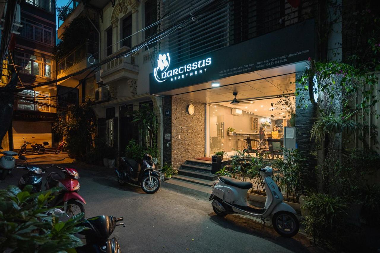 Narcissus Hotel & Apartment ハノイ市 エクステリア 写真